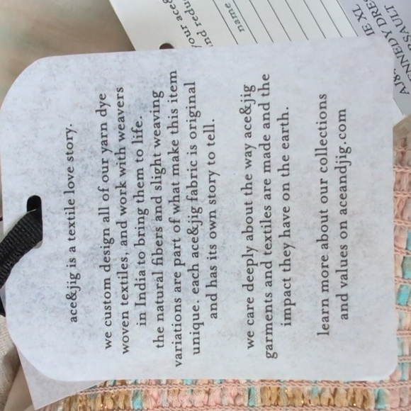 NWT Ace & Jig Kennedy Somersault dress(Sold Out In Stores) - Picture 9 of 9